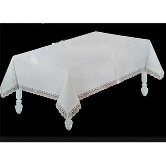 اتاك مفرش طاولة 160 * 220 كريمي جتيم