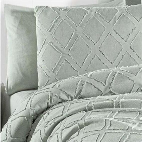 Комплект постільної білизни для двоспальних ліжок Nazik Home Arwen м'ятний - фото 2