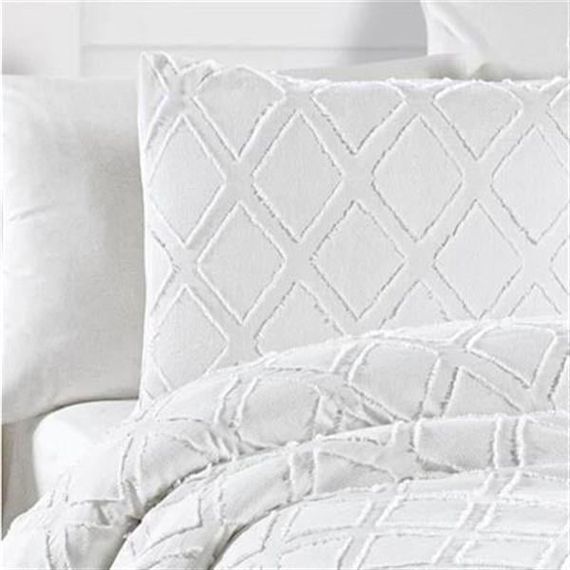 Двуспальный комплект постельного белья Nazik Home Arwen кремовый - фото 2