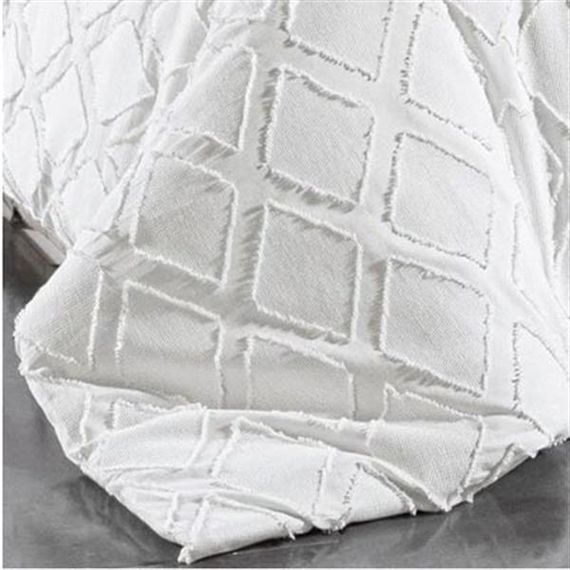 Двуспальный комплект постельного белья Nazik Home Arwen кремовый - фото 3