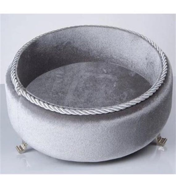 Набор из 5 предметов: красивый серый корзина для полотенец, мыло, бутылка и лаванда в подарочной упаковке - фото 4