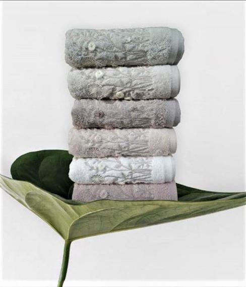 Pupilla Combed Cotton 50*90 Embroidered Towel Elnur