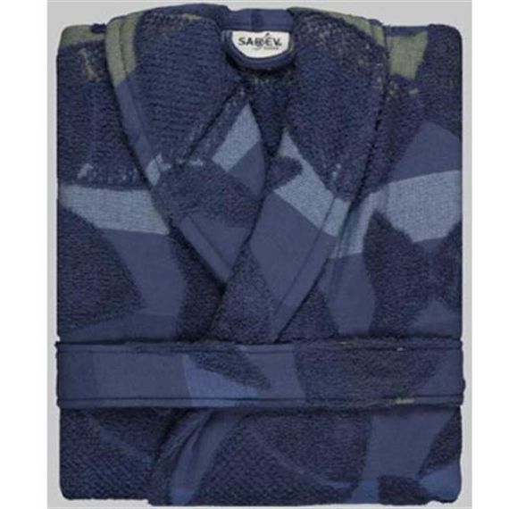 Халат Sarev Тек бірюзового кольору (M) - фото 2