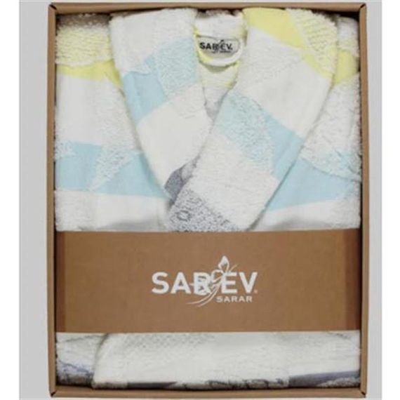 Sarev Single Bathrobe Mai White (M) - photo 3