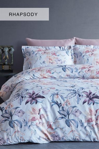 طقم غطاء لحاف مزدوج من الساتان القطني من جود نايت اسطنبول رابسودي - صورة 1