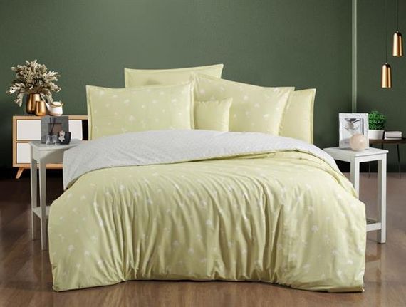 Sarev Ranforce Çift Kişilik Nevresim Takımı Bazaar Rola Yeşil