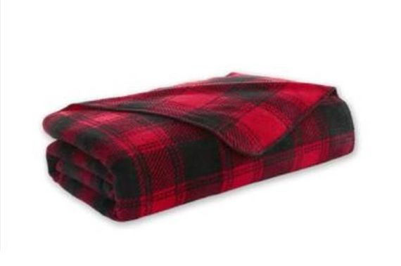 Good Night Istanbul Single Cotton Blanket Ruby Red