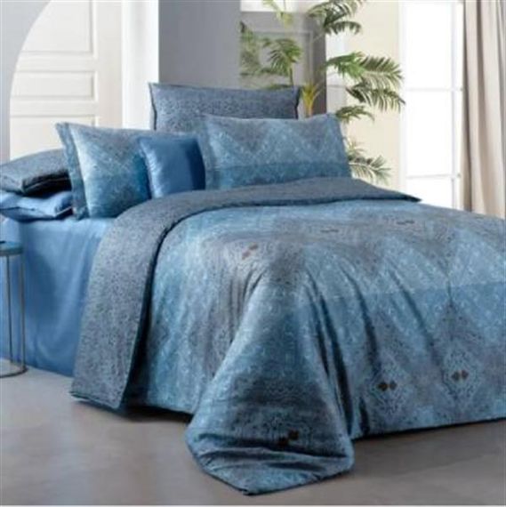 Sarev Exclusive Double Duvet Cover Set Brezno Blue - photo 1