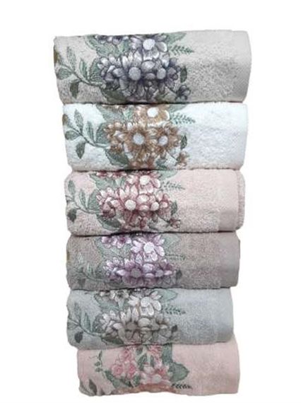 Şıkel 6 Lı 30*50Cm Mini Havlu Set Elit Gelincik