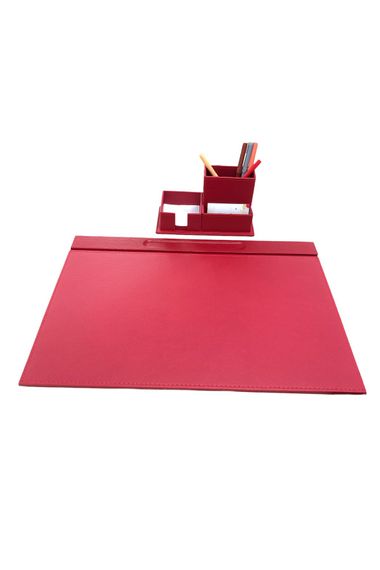 Комплект столових настільних постелей Sirius червоного кольору, 2 шт. для користувачів, які люблять порядок та елегантність на столі - фото 1