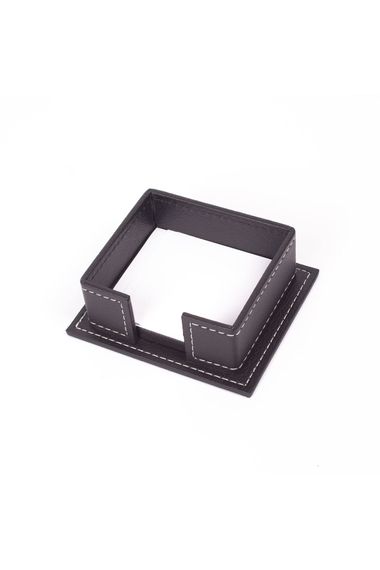 Campaign product Vega Desktop Set Black 11 Piece with Double Document Shelves - Name Tag Gift - photo 4