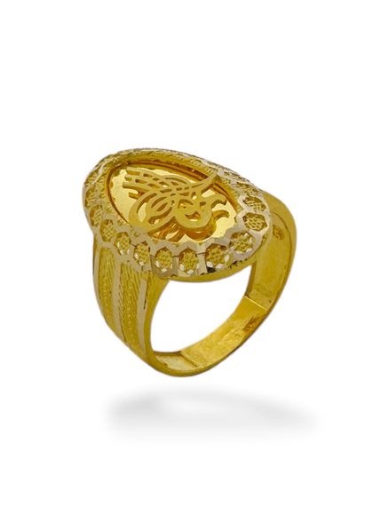 Золотое кольцо Тугра с ручкой Тугра - фото 2