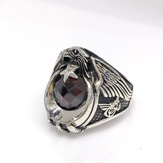 Petty Officer Kartal Ayyıldız Sterling Silver Men's Ring - photo 3