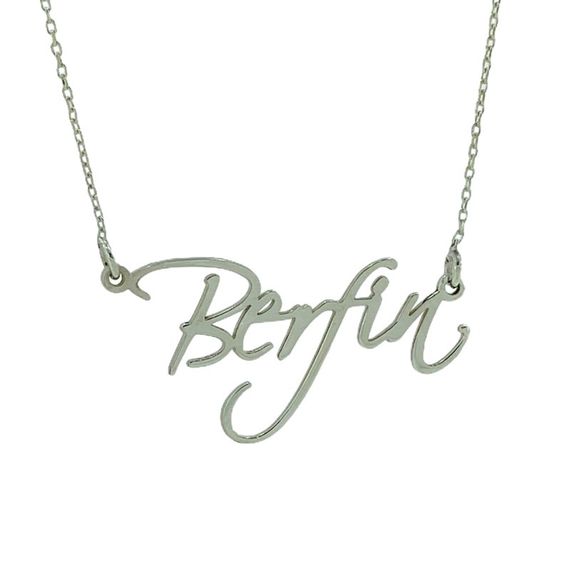 New Style Trend Name 925 Silver Name Necklace - photo 3