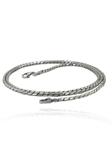 60 cm 2.2 mm Snake Chain 925 Sterling Silver Necklace - photo 1