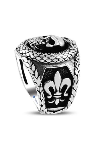 Dragon and Skull Special Design 925 Sterling Silver Men's Ring - photo 3