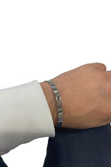 سوار الإسورة من الفضة الإسترليني عيار 925 - صورة 2