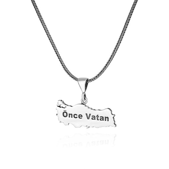 First Vatan Turkey 60 cm 925 Sterling Silver Necklace