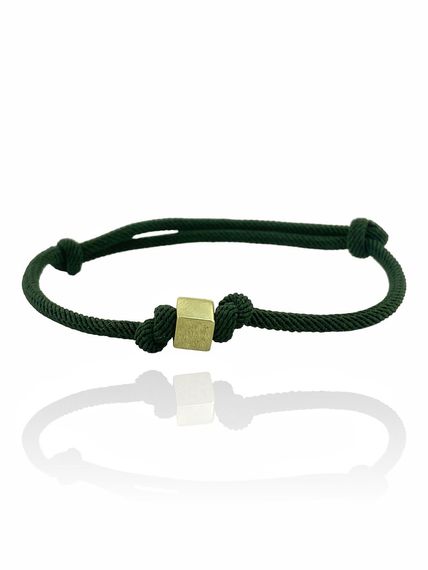 للجنسين تريند الأخضر سلسلة مكعب سوار 14 كيلو