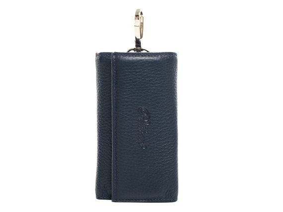 PELIKAN LEATHER KEYRING NAVY BLUE - photo 1