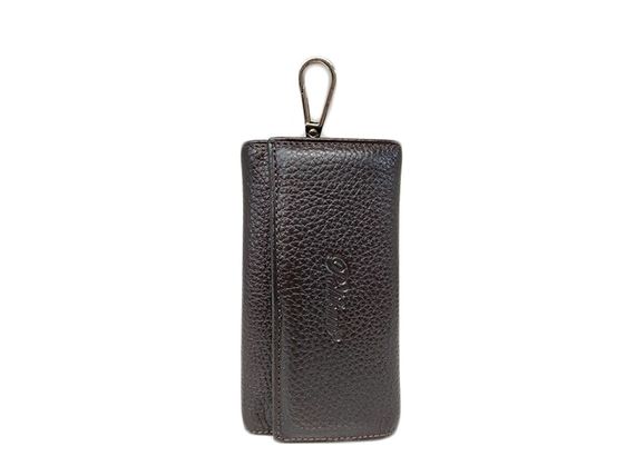 PELIKAN LEATHER KEYRING BROWN - photo 1