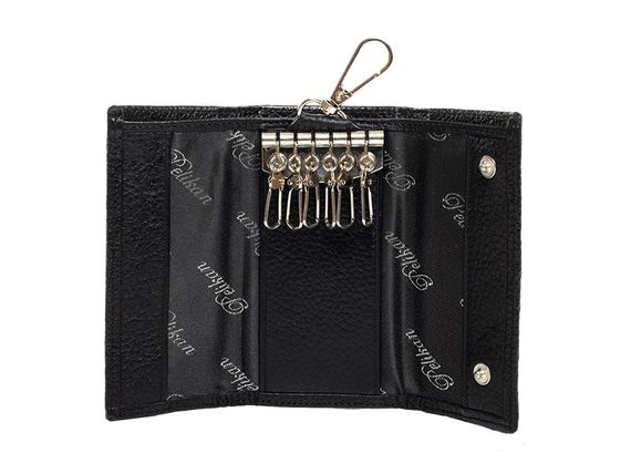 PELIKAN LEATHER KEYRING BLACK - photo 2