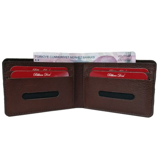 PEL-FL2701 PELIKAN LEATHER MEN'S WALLET (BROWN) - photo 4