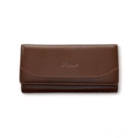 PEL-AT479 PELİKAN LEATHER COMFORTABLE WALLET (UNİSEX-BROWN) - photo 1