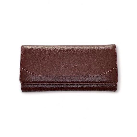 PEL-AT479 PELİKAN LEATHER COMFORTABLE WALLET (UNİSEX-Burgundy) - photo 1