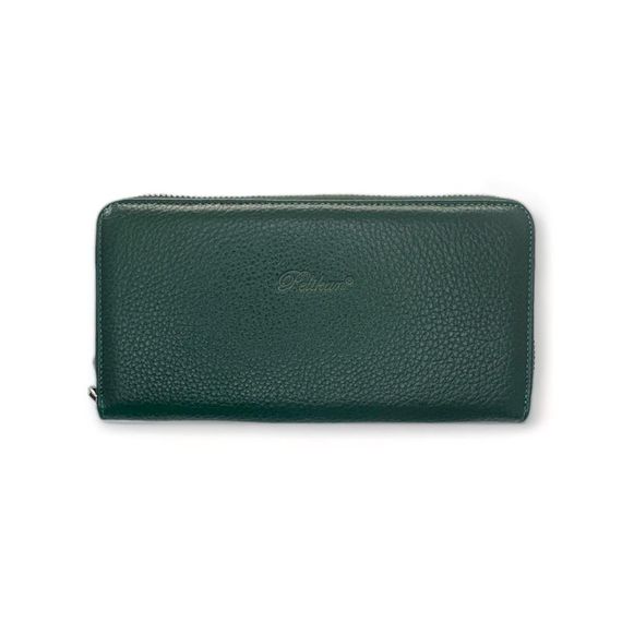 PEL-AT07 PELICAN LEATHER DOUBLE ZIPPER WALLET (UNİSEX-GREEN) - photo 1