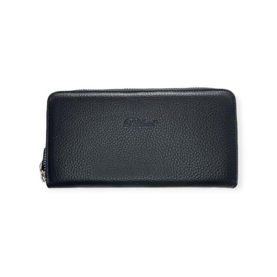 PEL-AT07 PELICAN LEATHER DOUBLE (DOUBLE) ZIPPER WALLET (UNİSEX-DARK BLUE) - photo 1