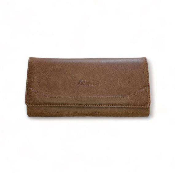 PEL-AT479G PELICAN LEATHER COMFORTABLE WALLET (UNİSEX-GREY-BROWN) - photo 1