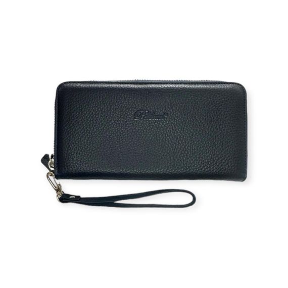 PEL-AT07 PELICAN LEATHER DOUBLE (DOUBLE) ZIPPER WALLET (UNİSEX-DARK BLUE) - photo 3