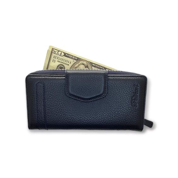 PEL-AT470 PELICAN LEATHER UNISEX WALLET (DARK BLUE) - photo 4