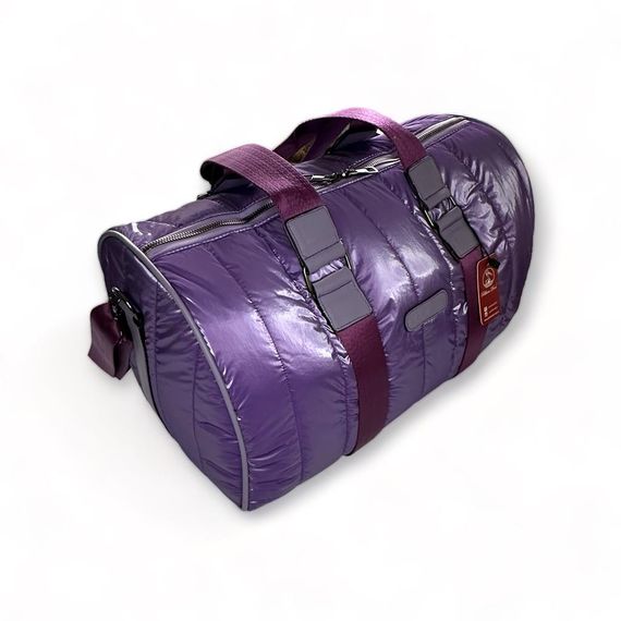 PEL-MS3502 PELICAN LEATHER PARACHUTE FABRIC HAND SUITCASE (PURPLE) - photo 4