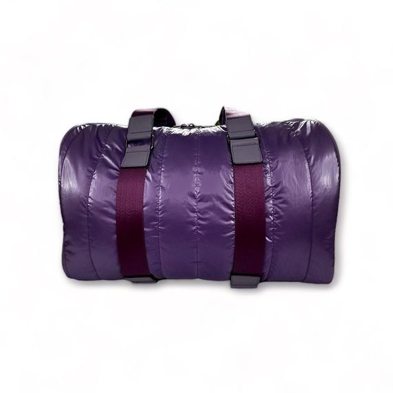 PEL-MS3502 PELICAN LEATHER PARACHUTE FABRIC HAND SUITCASE (PURPLE) - photo 3