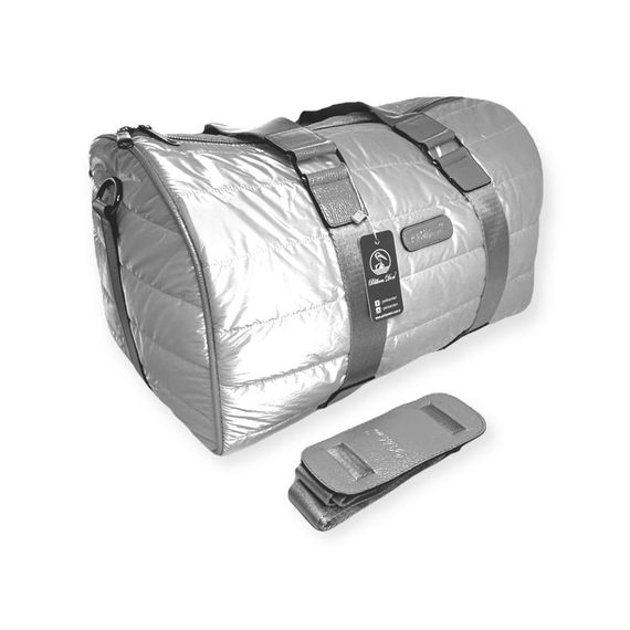 PEL-MS3502 PELICAN LEATHER PARACHUTE FABRIC HAND SUITCASE (WHITE) - photo 5