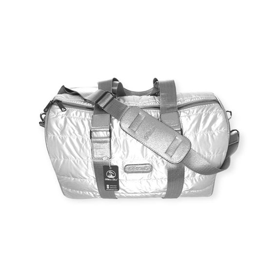 PEL-MS3502 PELICAN LEATHER PARACHUTE FABRIC HAND SUITCASE (WHITE) - photo 4