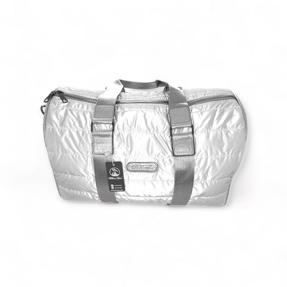 PEL-MS3502 PELICAN LEATHER PARACHUTE FABRIC HAND SUITCASE (WHITE) - photo 2