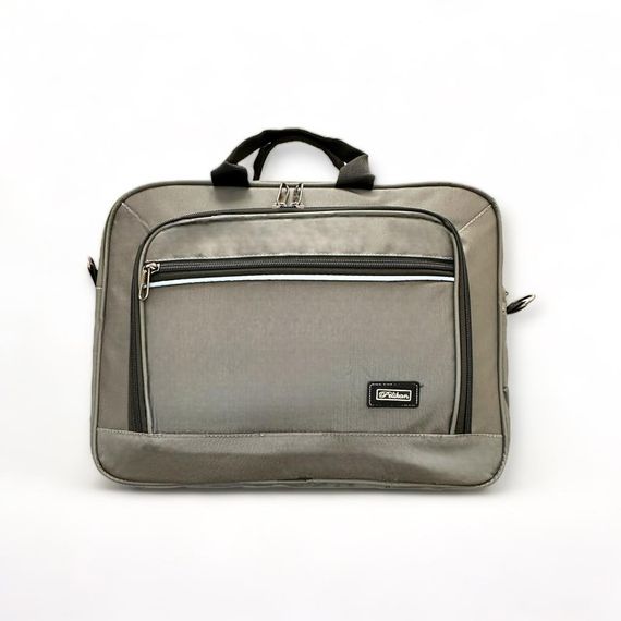 PEL-DNZ02 PELICAN LEATHER LAPTOP BAG (GREY) - photo 1