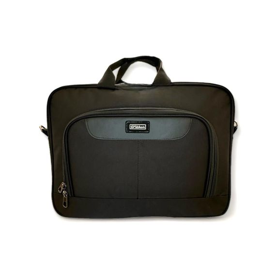 PEL-DNZ01 PELIKAN LEATHER LAPTOP BAG (BLACK) - photo 1