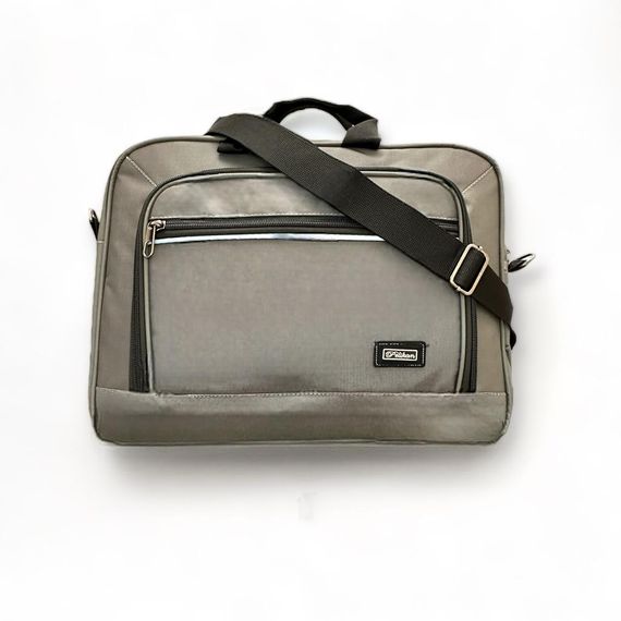 PEL-DNZ02 PELICAN LEATHER LAPTOP BAG (GREY) - photo 2