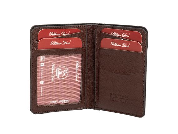 PEL-FL670 PELIKAN LEATHER MEN'S WALLET (BROWN) - photo 1