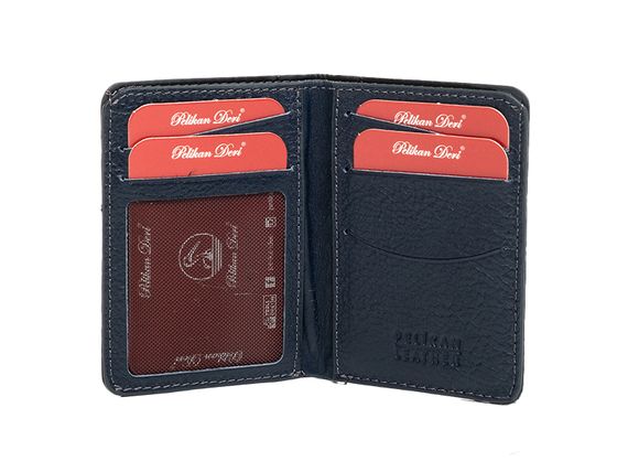 PEL-FL670 PELIKAN LEATHER MEN'S WALLET (DARK BLUE) - photo 1