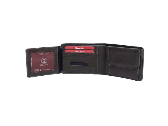 PEL-FL705 PELİKAN LEATHER MEN'S WALLET (GREY) - photo 4