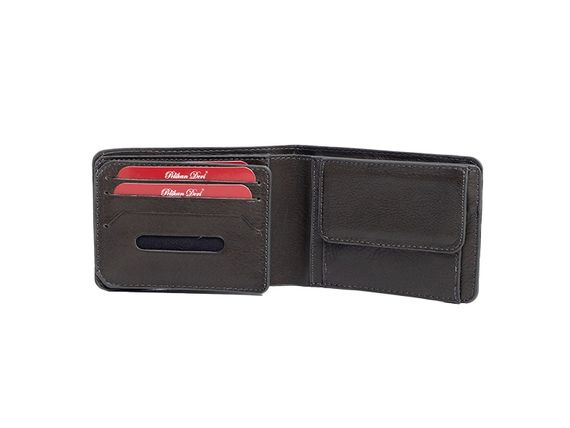 PEL-FL705 PELİKAN LEATHER MEN'S WALLET (GREY) - photo 3