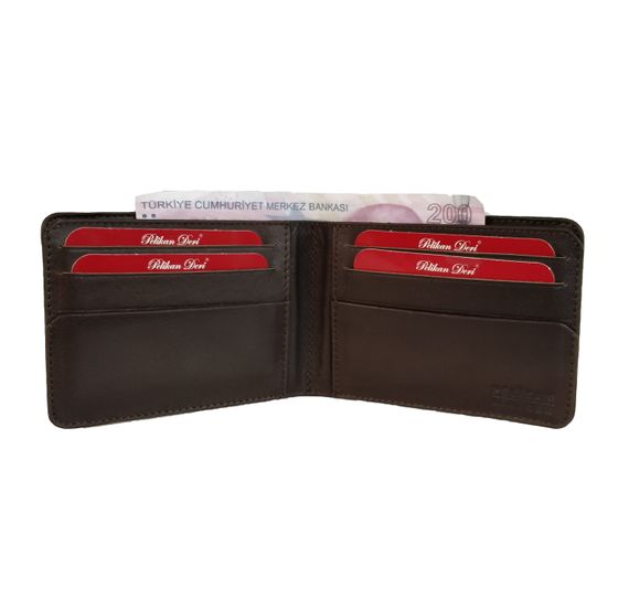 PEL-FL805 PELIKAN LEATHER MEN'S WALLET (BROWN) - photo 3