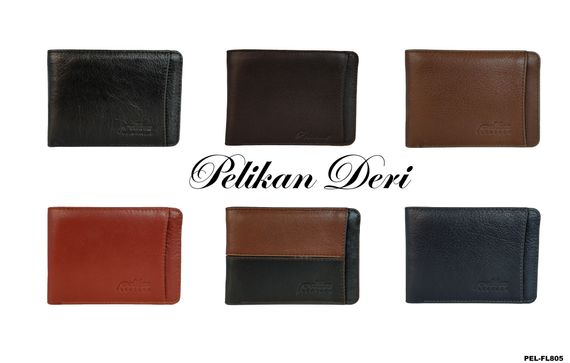 PEL-FL805 PELIKAN LEATHER MEN'S WALLET (BROWN) - photo 5