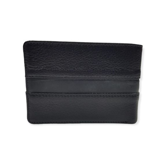 PEL-AT196 PELİKAN LEATHER MEN'S WALLET (BLACK) - photo 2