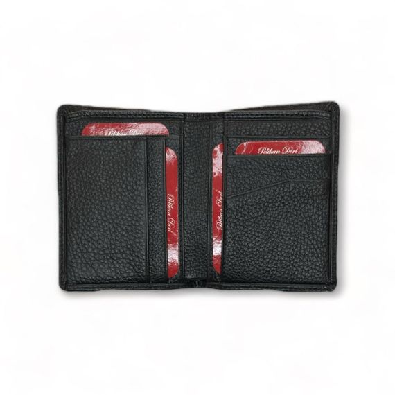 PEL-AT214 PELIKAN LEATHER ULTRA THIN MODEL MEN'S WALLET (BLACK) - photo 3